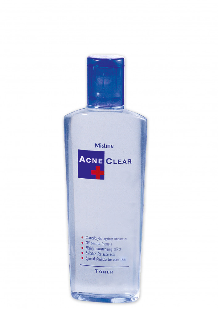 Тонер для проблемной кожи очищающий Mistine Acne Clear Toner, 100 мл гигиеническое минеральное мыло для жирной кожи clear mineral hygienic liquid soap