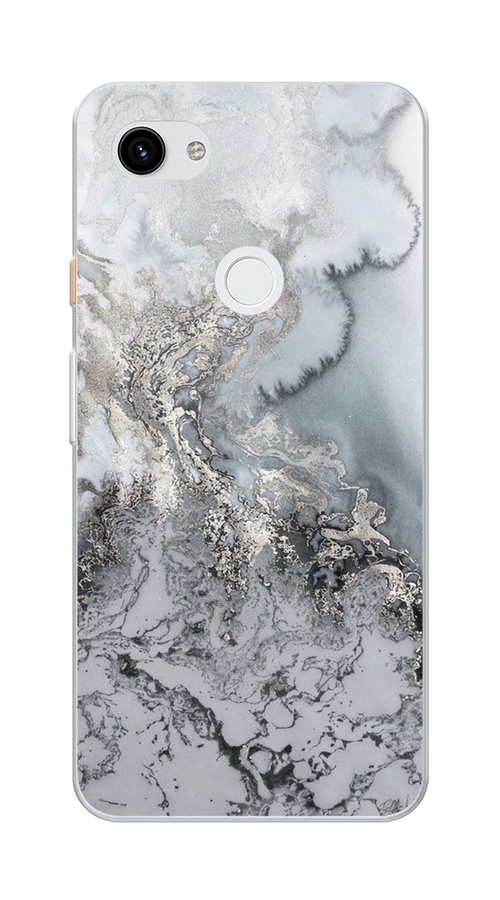 

Чехол Awog на Google Pixel 3A XL "Морозная лавина серая", Разноцветный, 270450-3