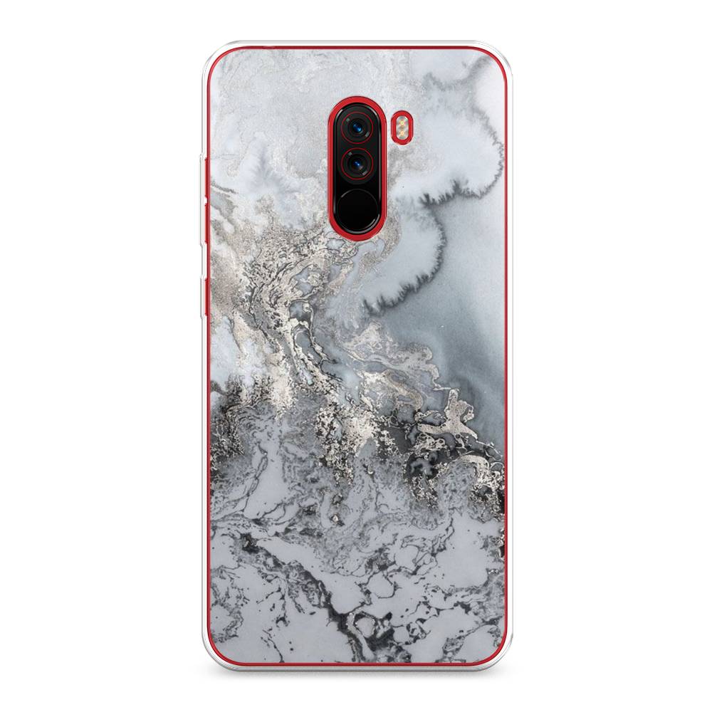 

Чехол Awog на Xiaomi Pocophone F1 "Морозная лавина серая", Разноцветный, 34450-3