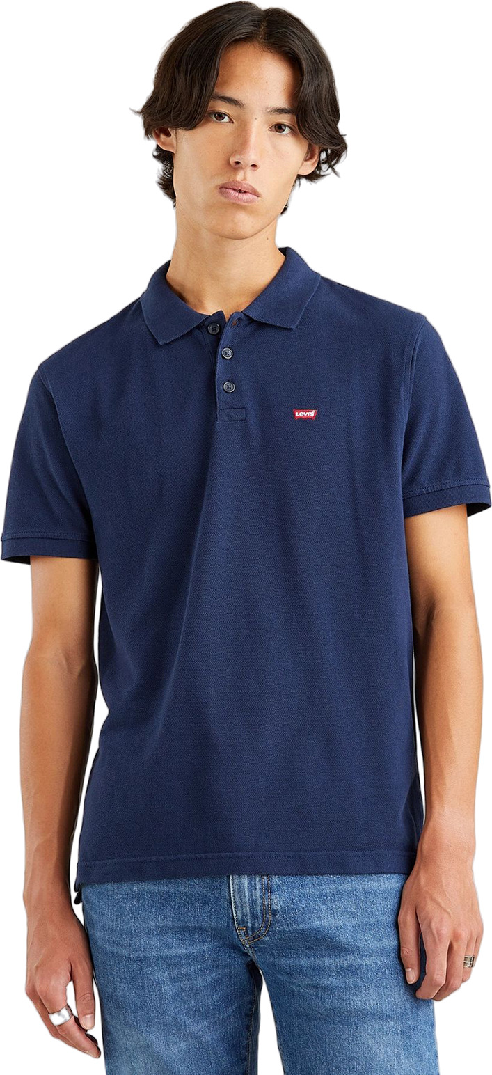 

Футболка мужская LEVIS Men Housemark Polo синяя S, Синий, Men Housemark Polo