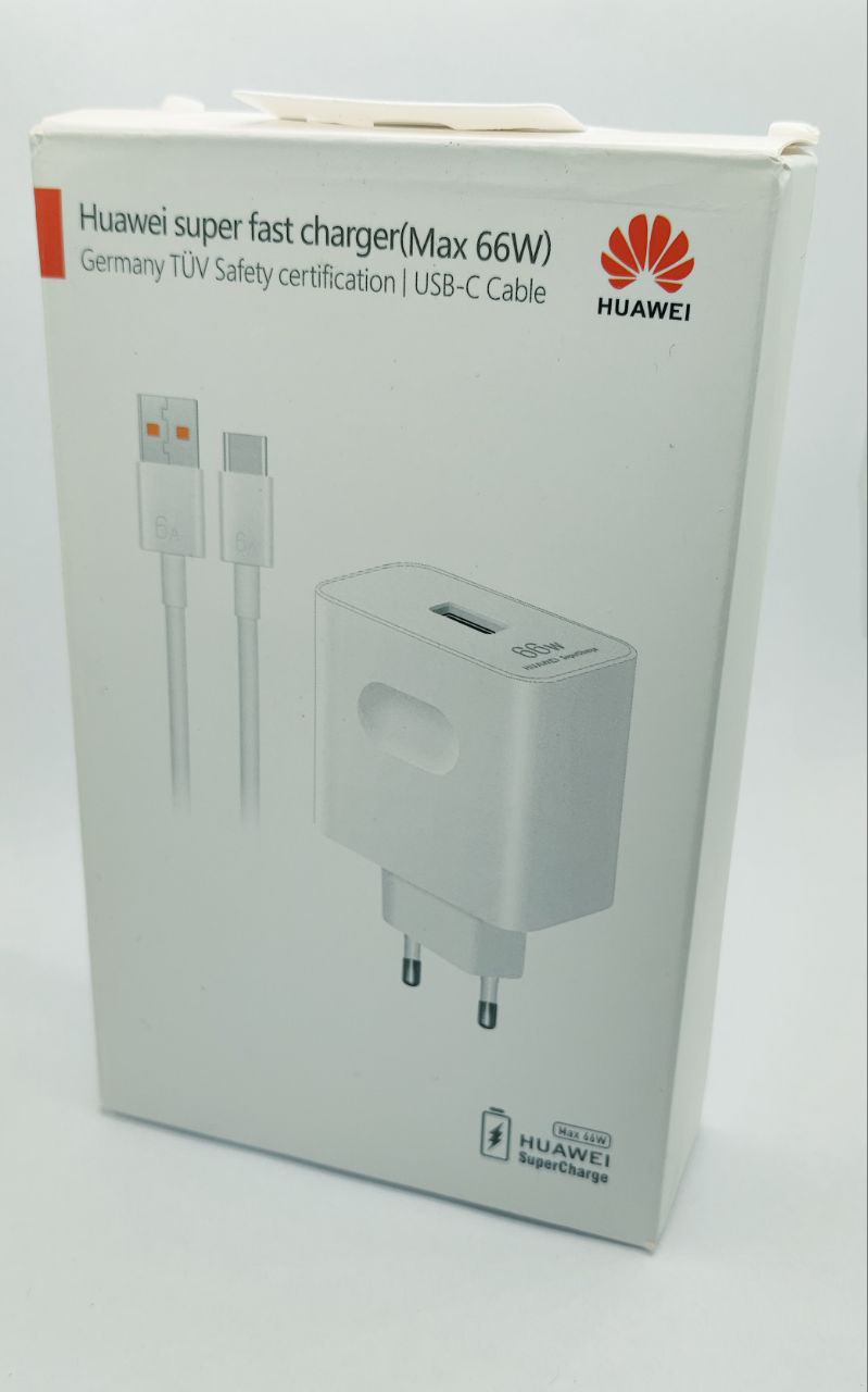 

Зарядное устройство Huawei Super Charger 66W (HW-100600C00), HW-100600C00