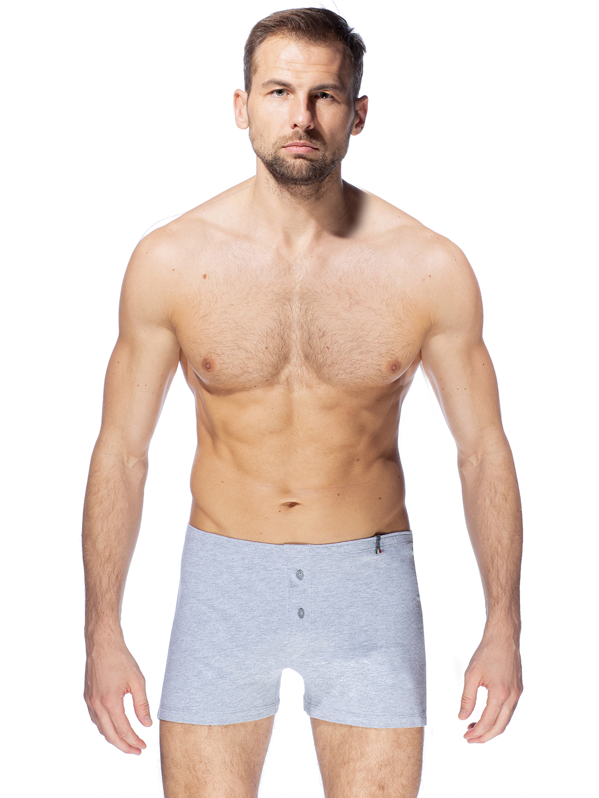 фото Трусы мужские omsa for men omb 1242 серые 3xl