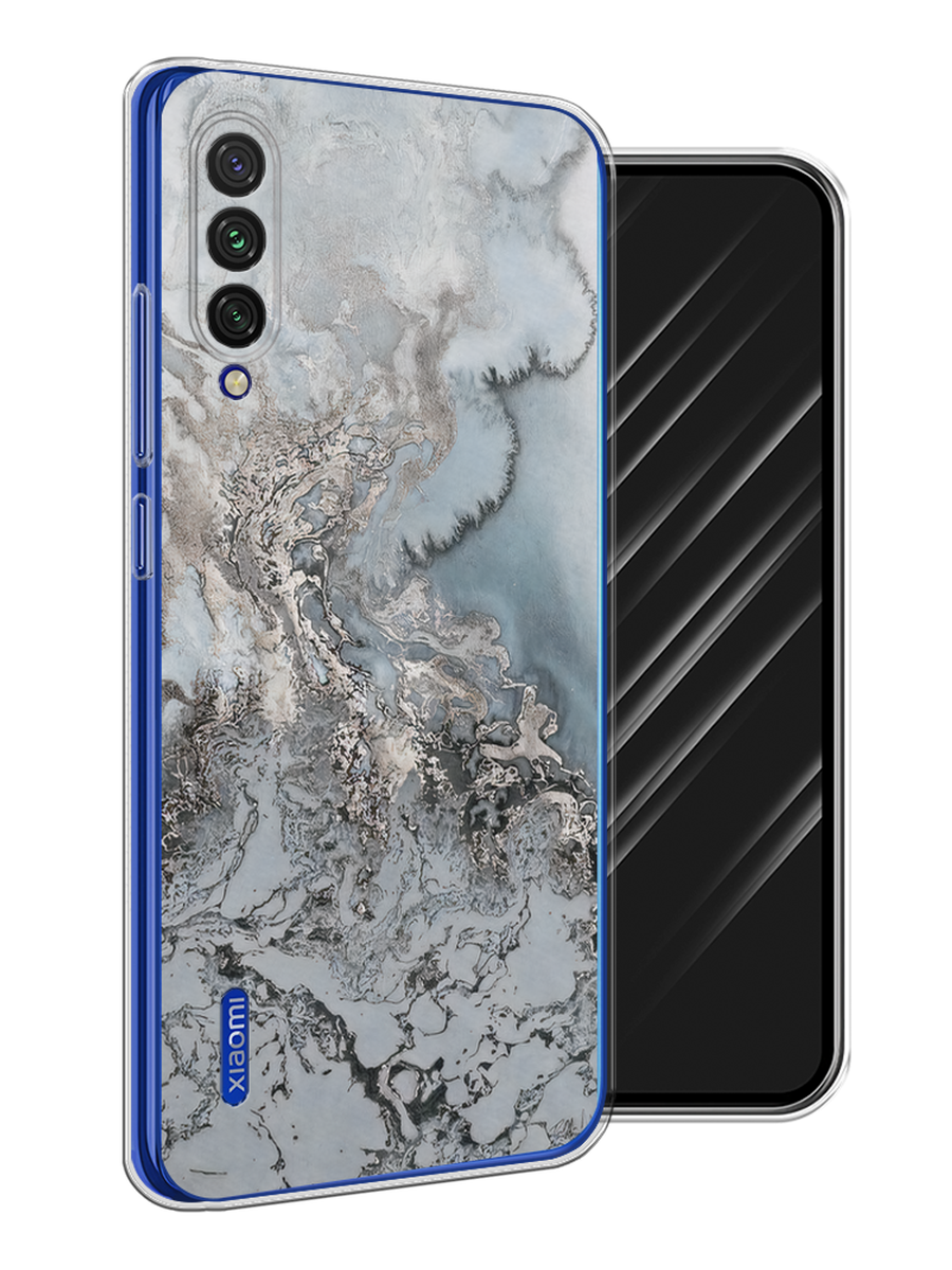 

Чехол Awog на Xiaomi Mi CC9E "Морозная лавина серая", Разноцветный, 35950-3