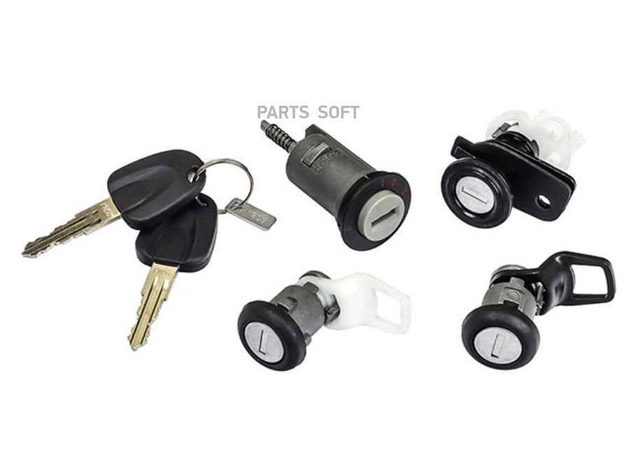 

ZIKMAR Z59038R Комплект личинок дверей с ключами 1шт