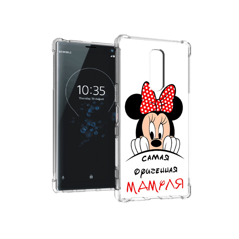 

Чехол MyPads Tocco для Sony Xperia 1 Самая лучшая мамуля Мини Маус (PT141276.244.152), Прозрачный, Tocco