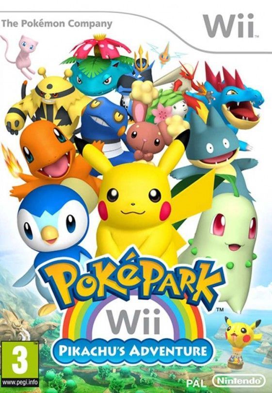 Игра PokePark Wii: Pikachu's Adventure (Nintendo Wii, полностью на иностранном языке)