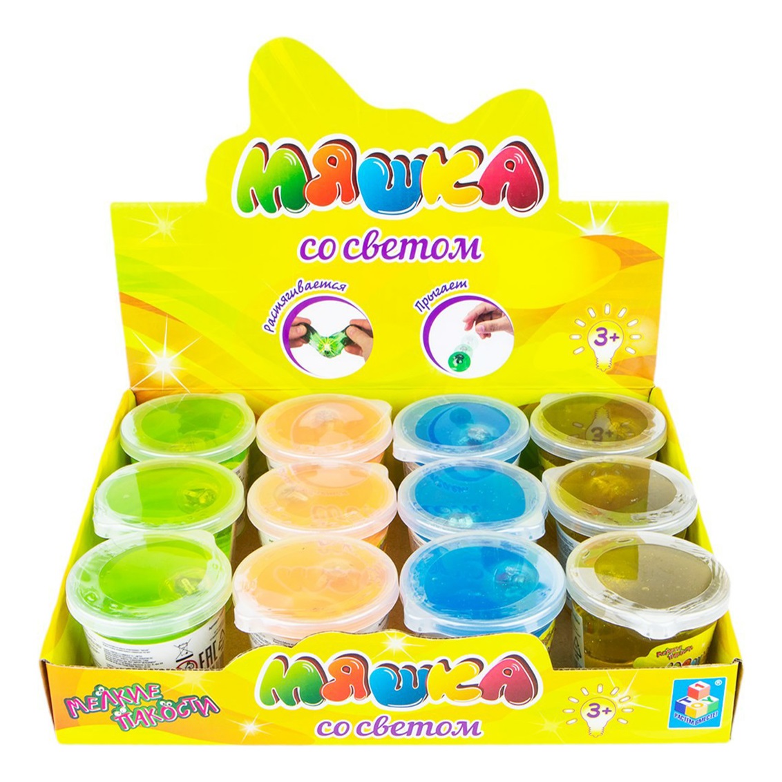 

Игрушка Мелкие пакости Мяшка со светом 1Toy в ассортименте