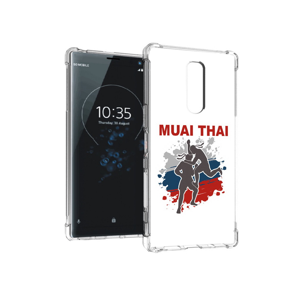 

Чехол MyPads Tocco для Sony Xperia 1 Муайтай (PT141276.244.123), Прозрачный, Tocco