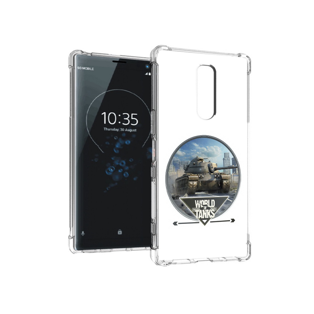 

Чехол MyPads Tocco для Sony Xperia 1 Мир танков (PT141276.244.119), Прозрачный, Tocco