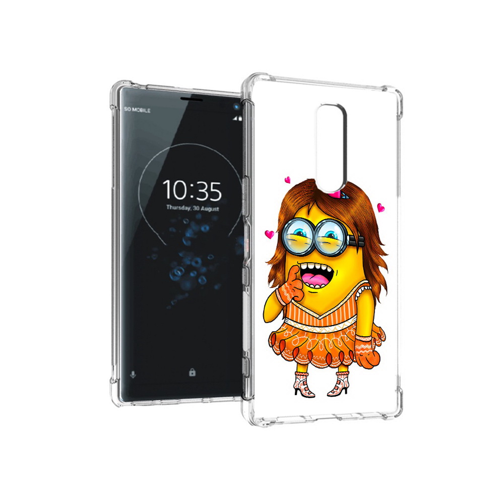 

Чехол MyPads Tocco для Sony Xperia 1 Миньон девочка (PT141276.244.116), Прозрачный, Tocco