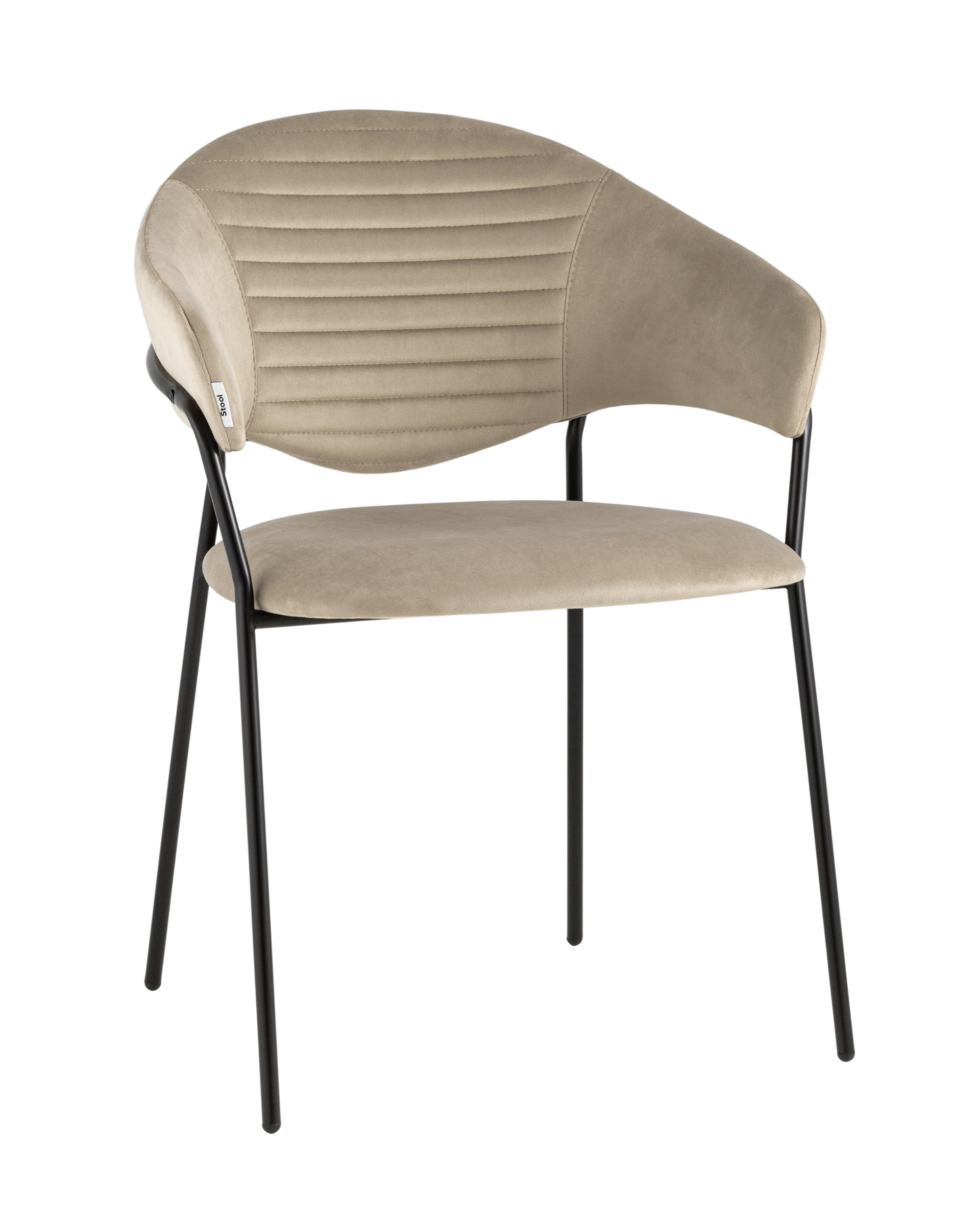 фото Стул алексис велюр капучино stool group