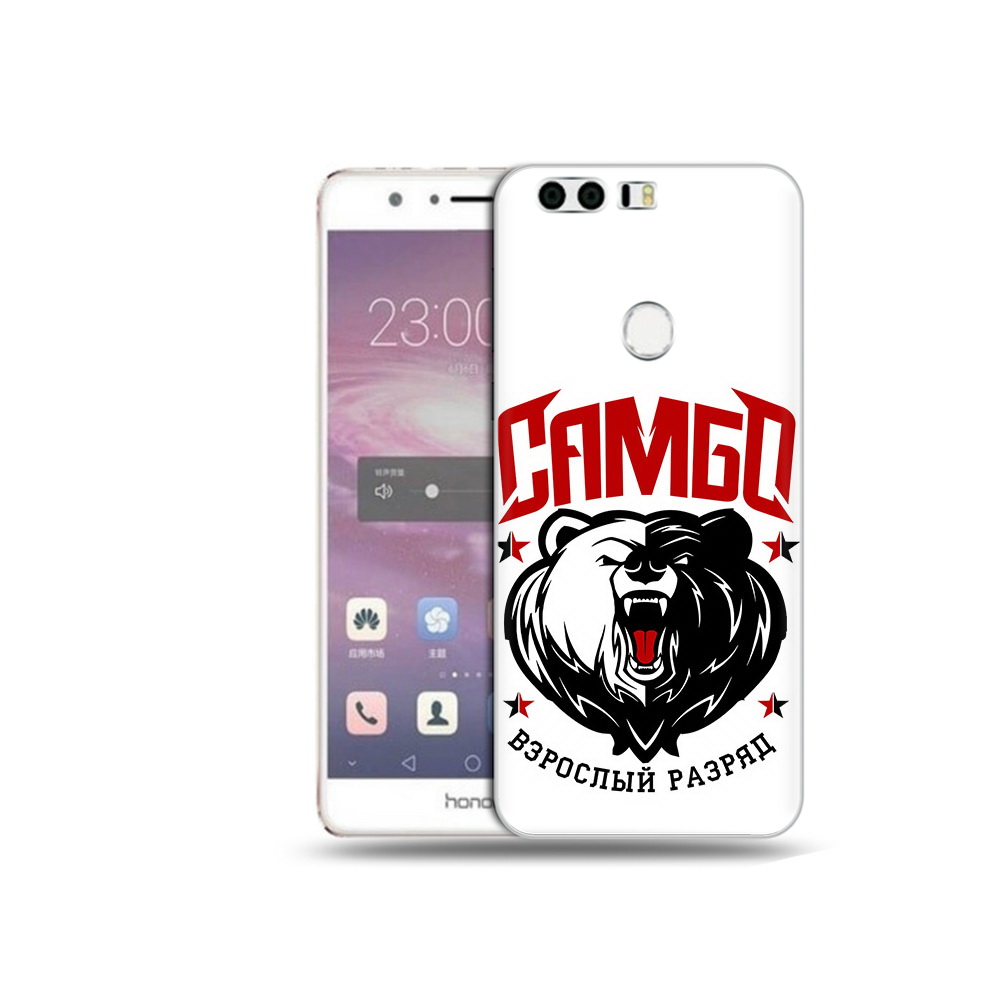 

Чехол MyPads Tocco для Honor 8 Единоборства Самбо медведь (PT46676.38.75), Прозрачный, Tocco