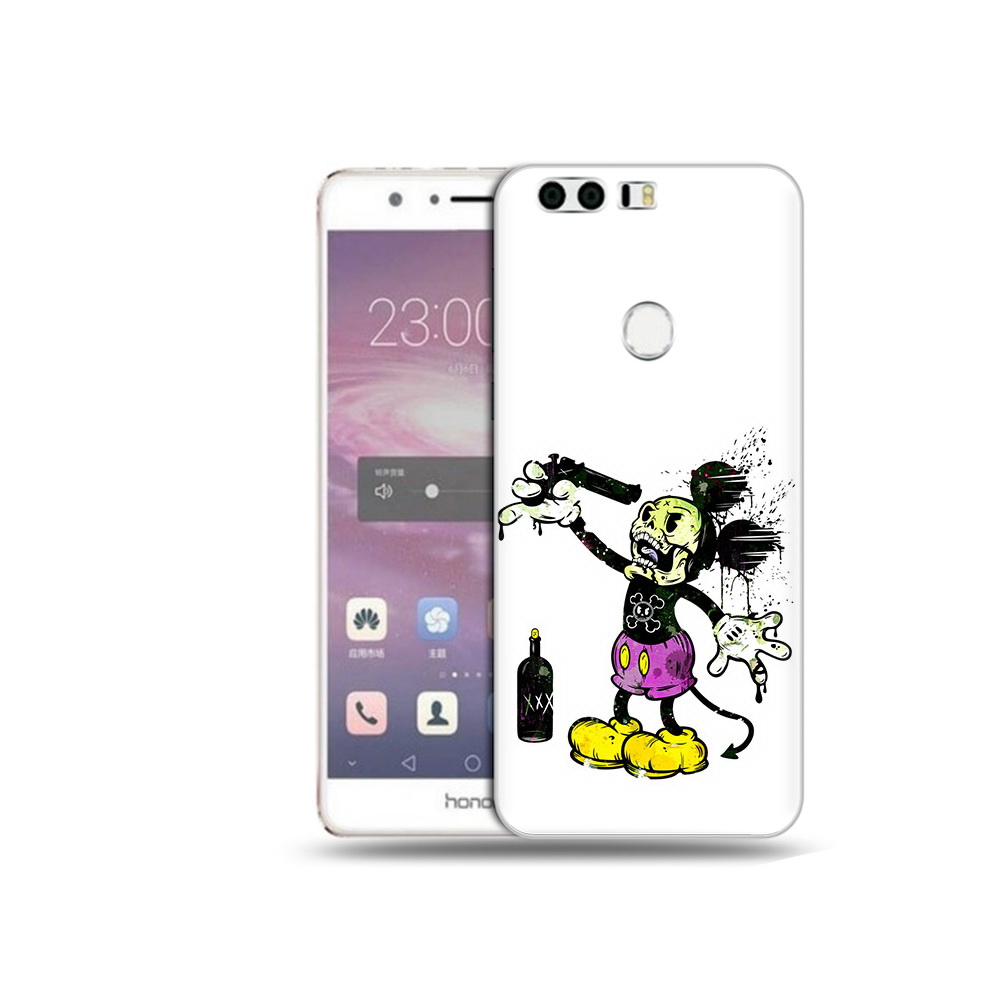 

Чехол MyPads Tocco для Honor 8 Драг Микки (PT46676.38.73), Прозрачный, Tocco