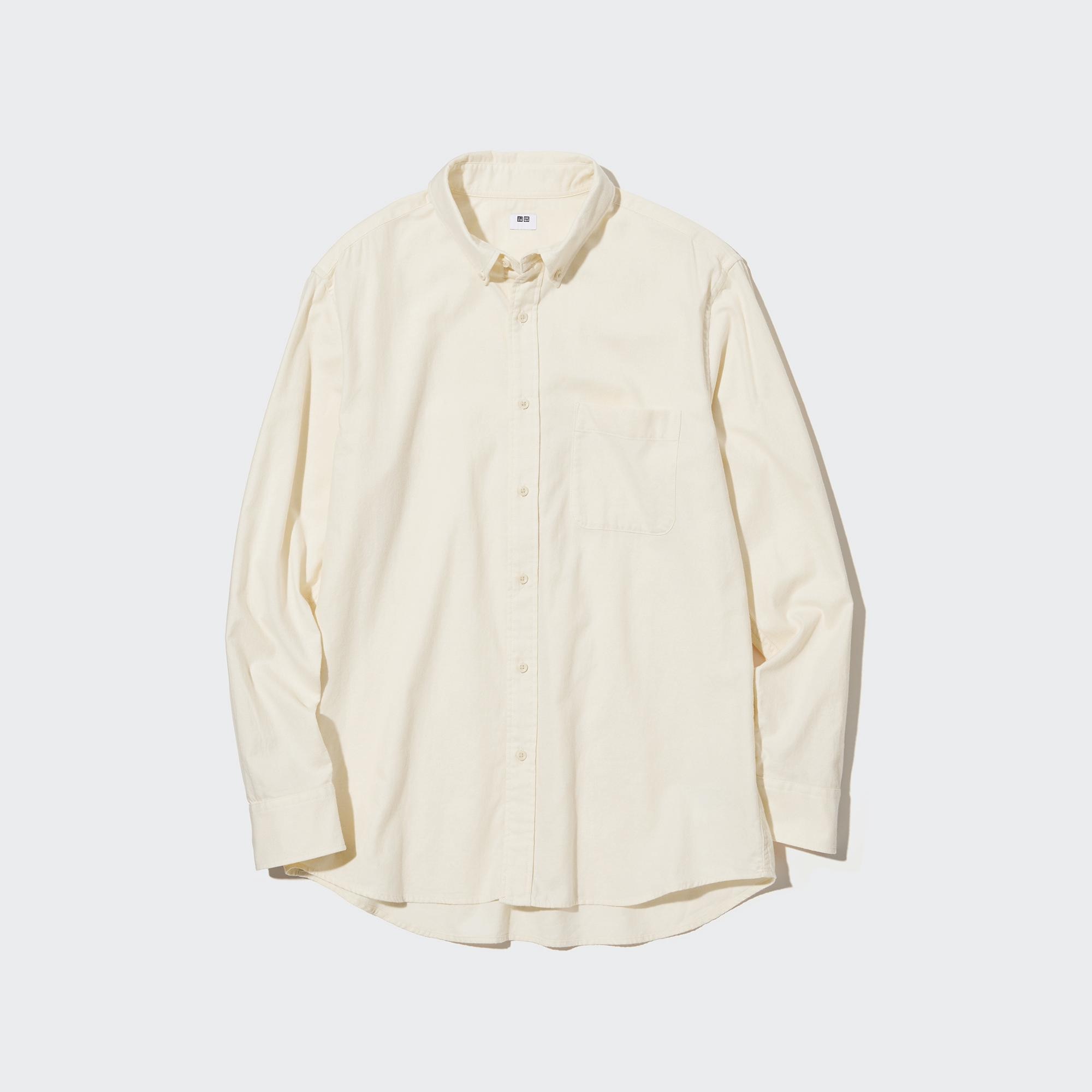 Рубашка мужская UNIQLO 450267COL01 белая 3XL (доставка из-за рубежа)