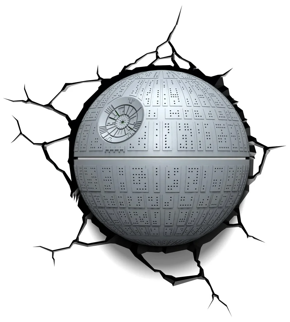 

Пробивной 3D-Светильник 3DLightFX "Star Wars" — Death Star, 50033