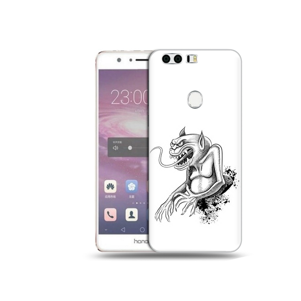 

Чехол MyPads Tocco для Honor 8 чорт (PT46676.38.692), Прозрачный, Tocco