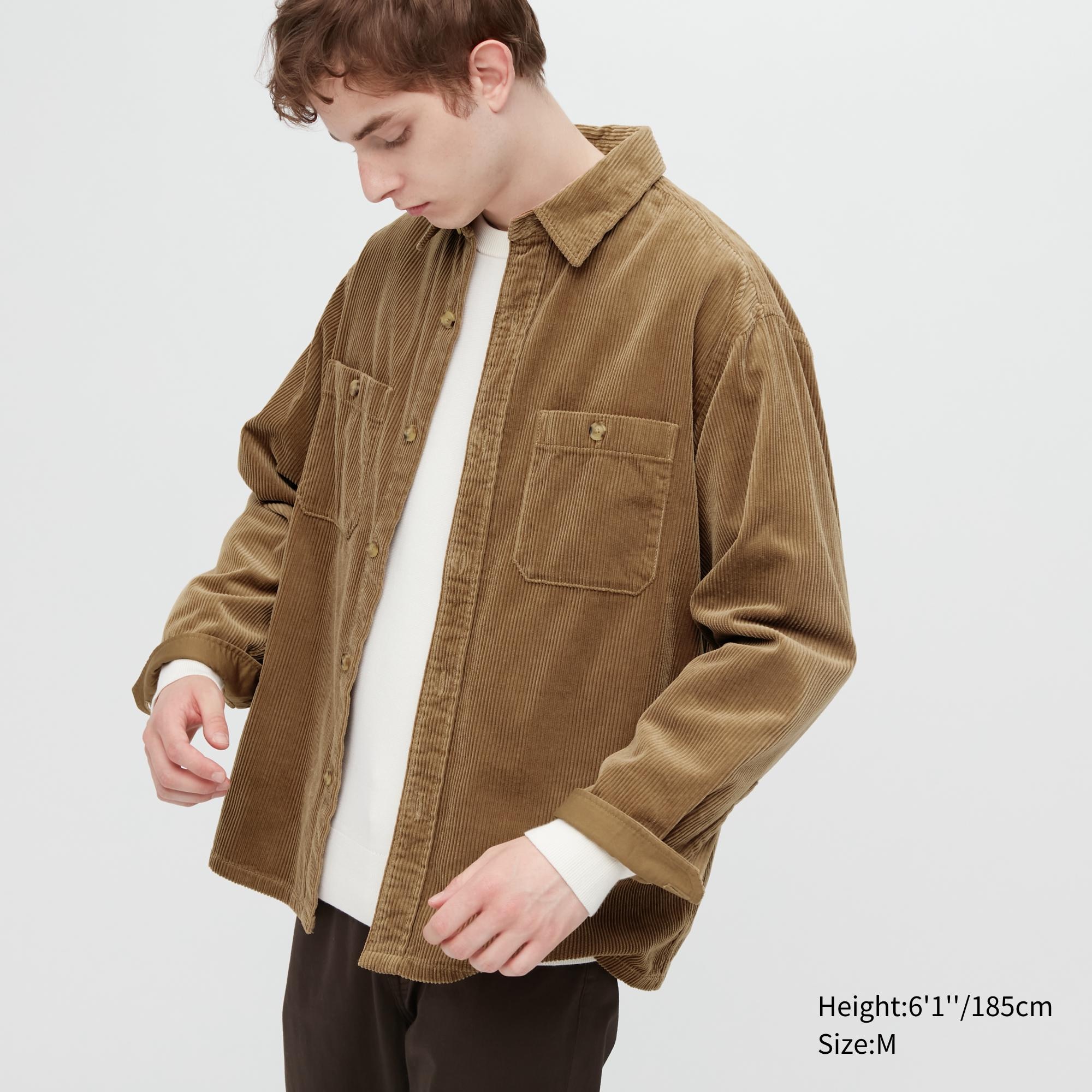 

Рубашка мужская UNIQLO 450266COL35 коричневая M (доставка из-за рубежа), Коричневый, 450266COL35