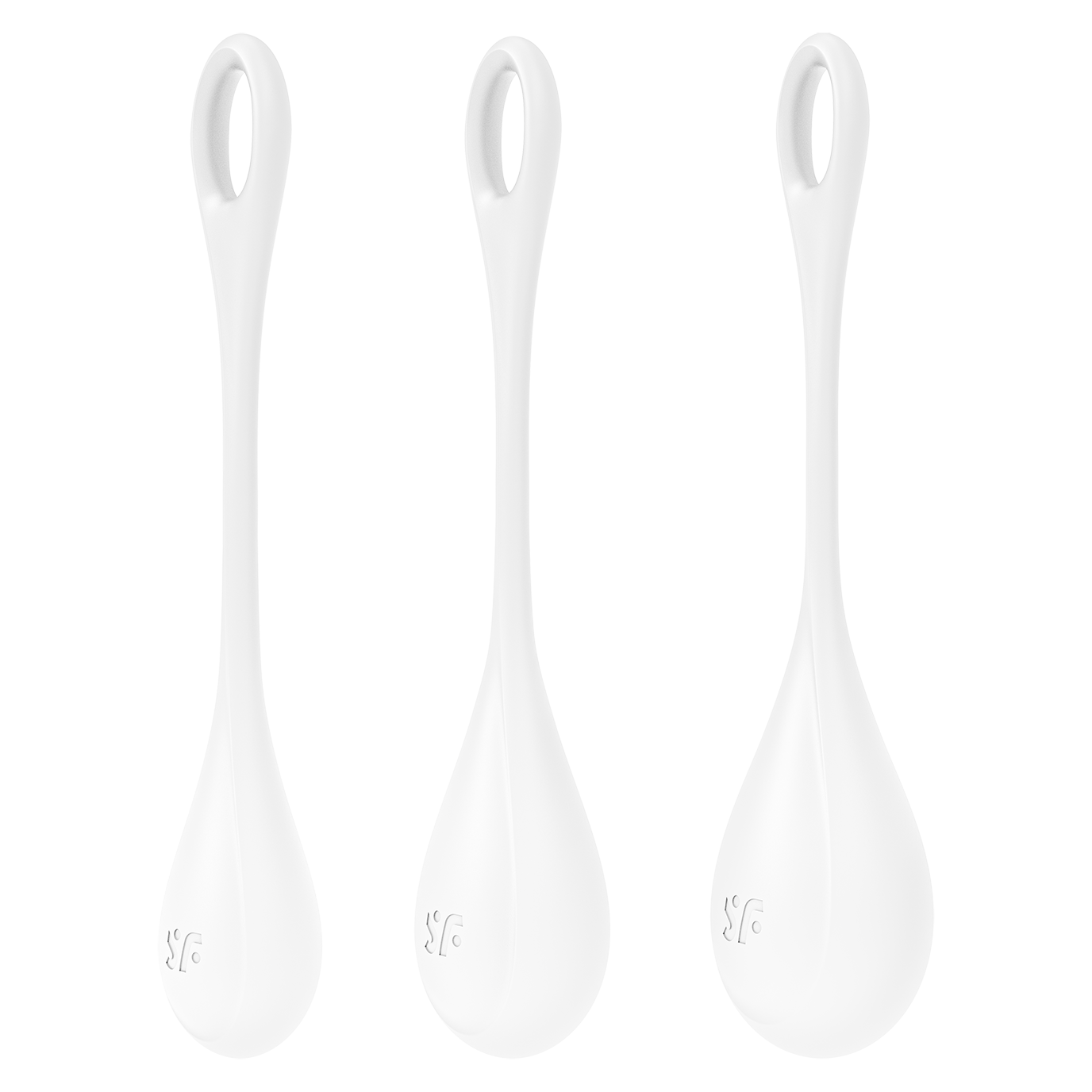 Набор из 3 вагинальных шариков Satisfyer Yoni Power 1 Белый