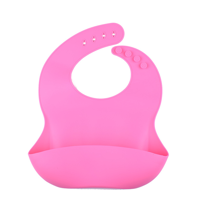 Детский нагрудник-слюнявчик Tengo Baby розовый 1056-3