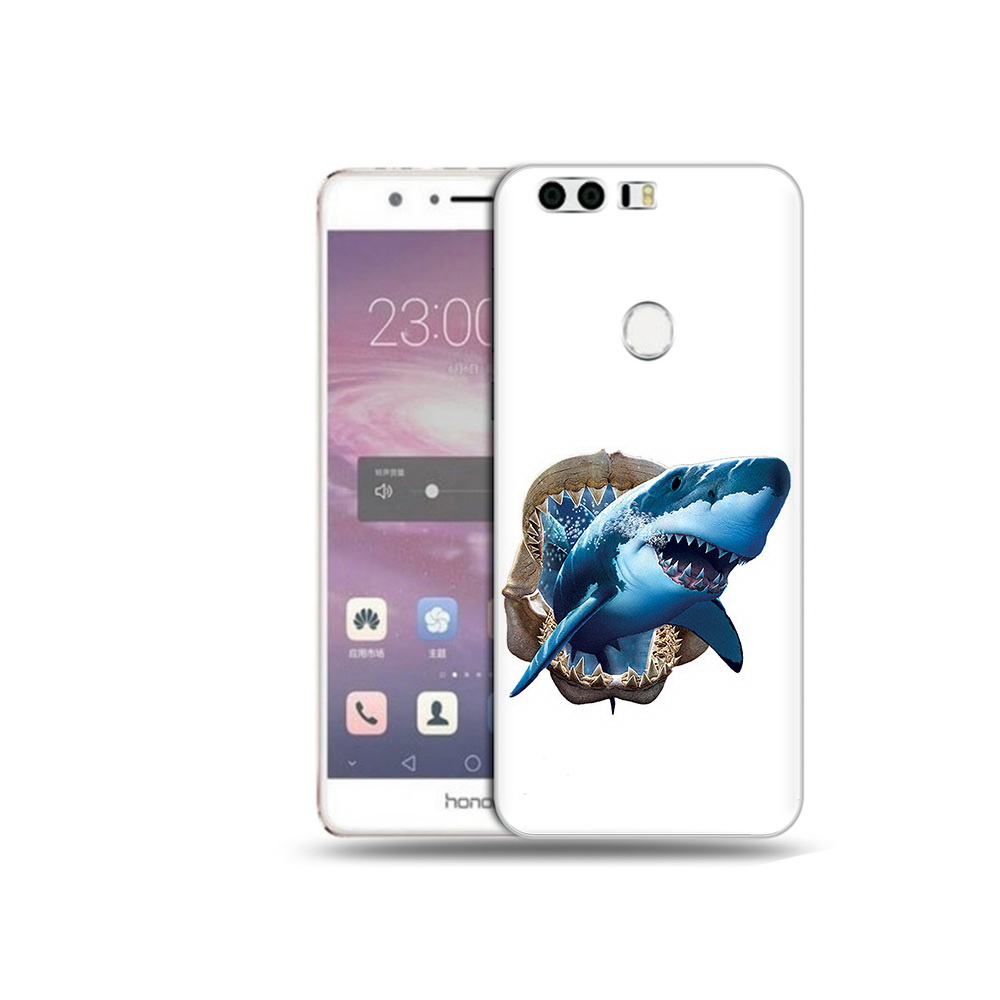 

Чехол MyPads Tocco для Honor 8 челюсти (PT46676.38.675), Прозрачный, Tocco