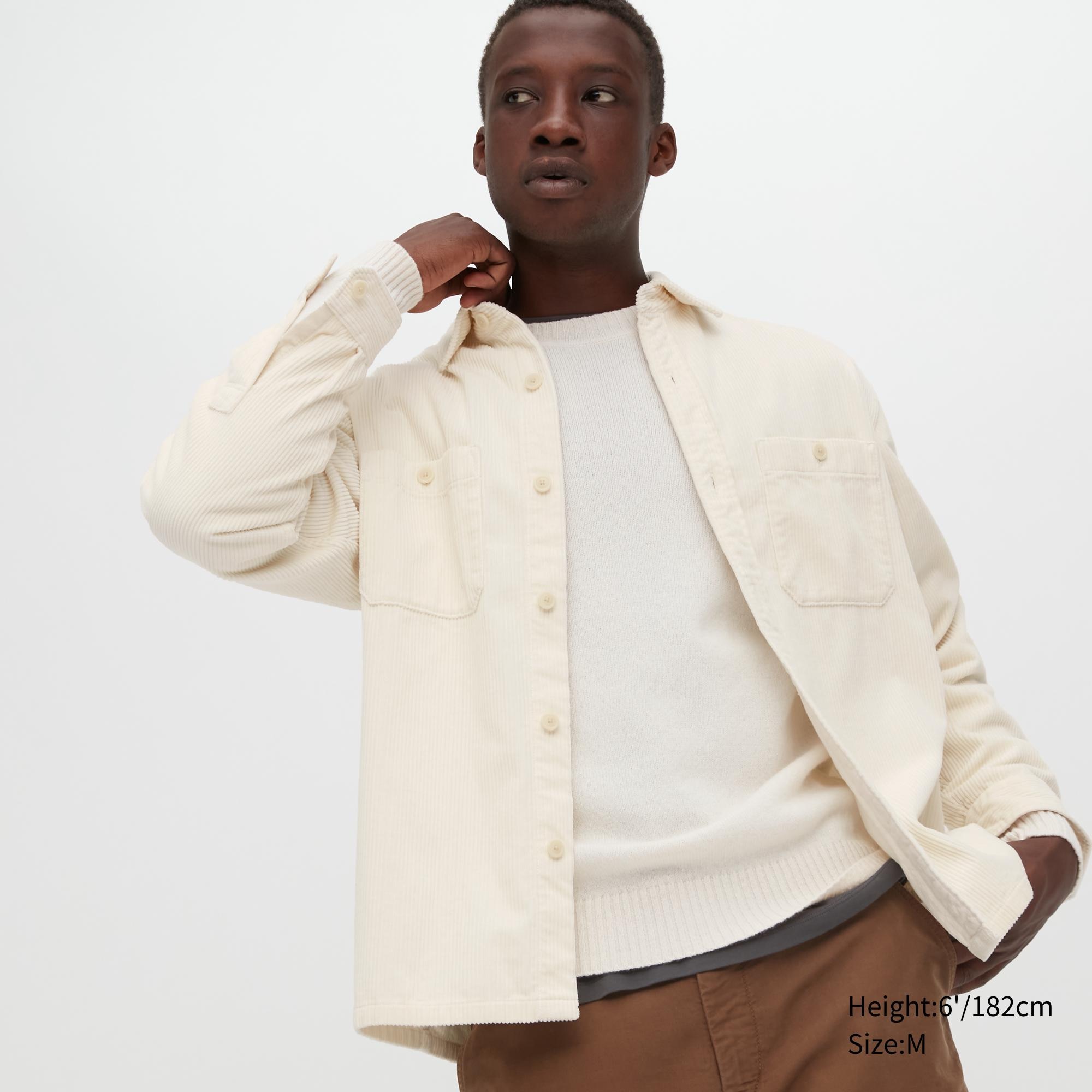 Рубашка мужская UNIQLO 450266COL01 белая 3XL (доставка из-за рубежа)