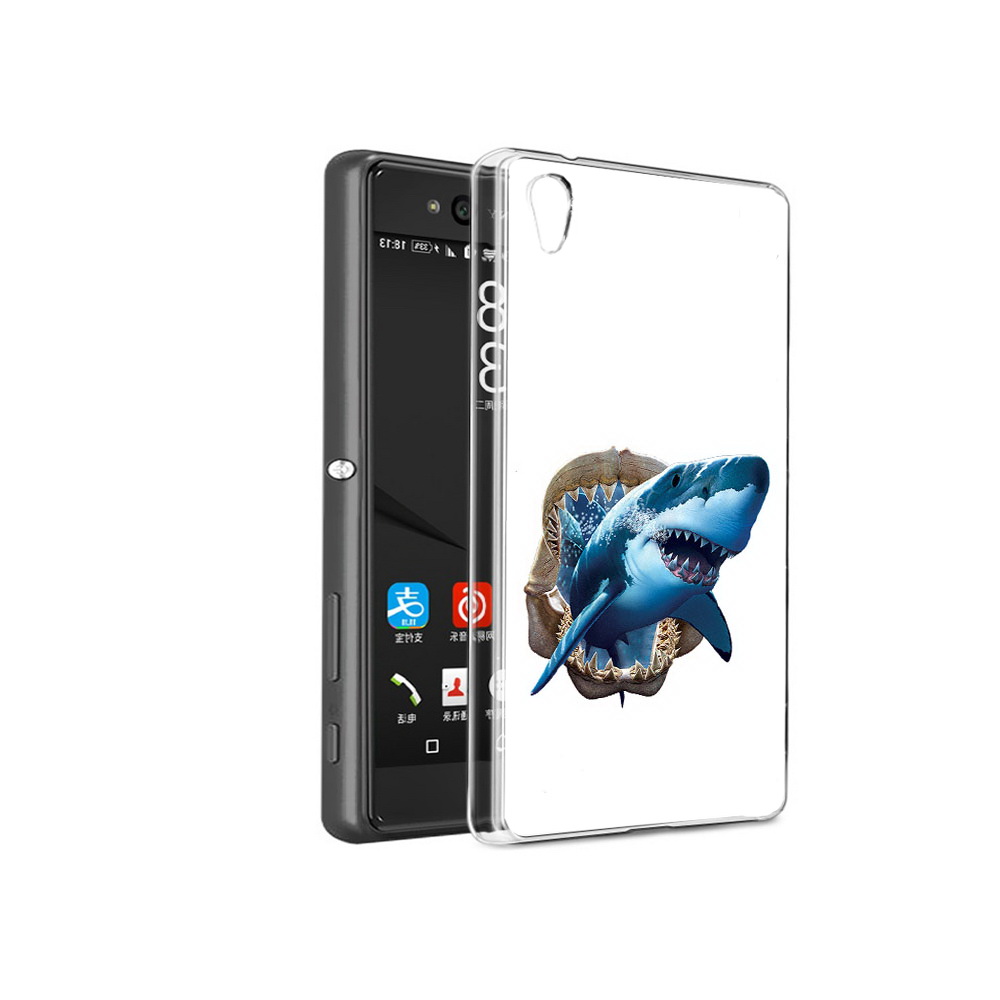 

Чехол MyPads Tocco для Sony Xperia C6 челюсти (PT28839.243.675), Прозрачный, Tocco