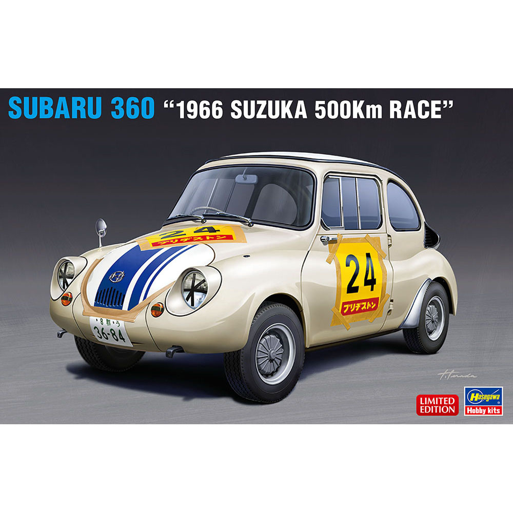 фото Сборная модель hasegawa 1/24 автомобиль subaru 360 "1966 suzuka 500km race" 20569