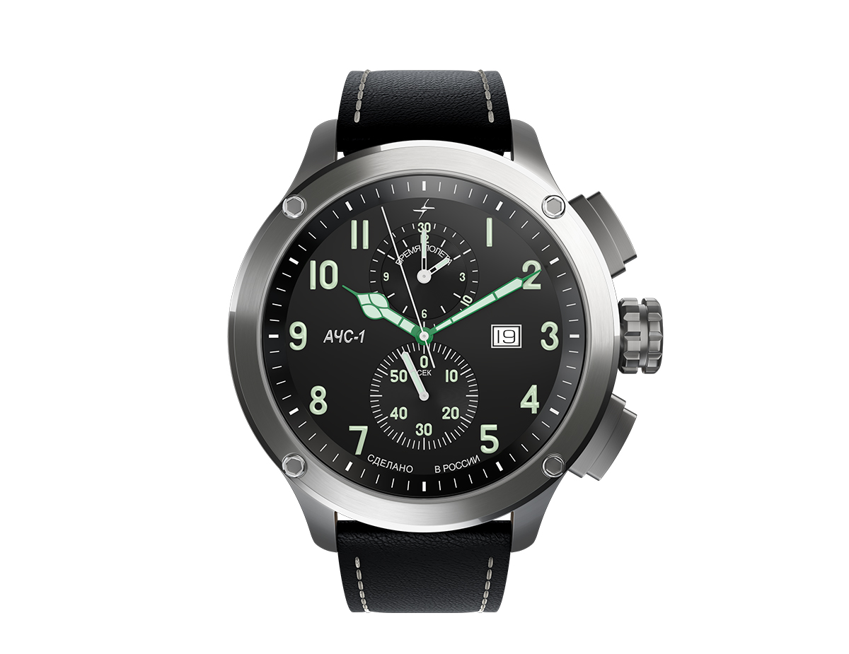 Наручные часы мужские Молния 0010101-4.0 черные