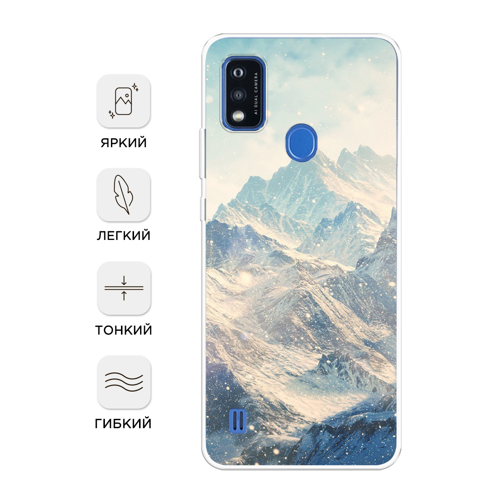 

Чехол Awog на ZTE Blade A51 / ЗТЕ Блэйд A51 "Коты черно-белые", Разноцветный, 134550-2