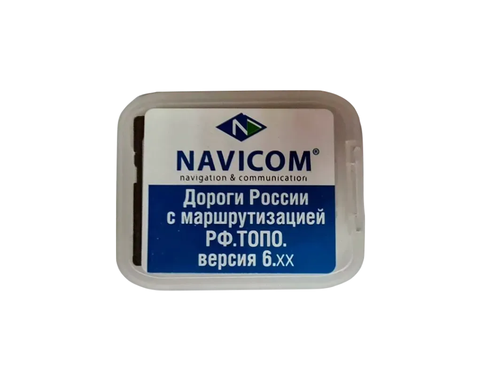 Карта Дороги России Navicom ТОПО 6 на microSD