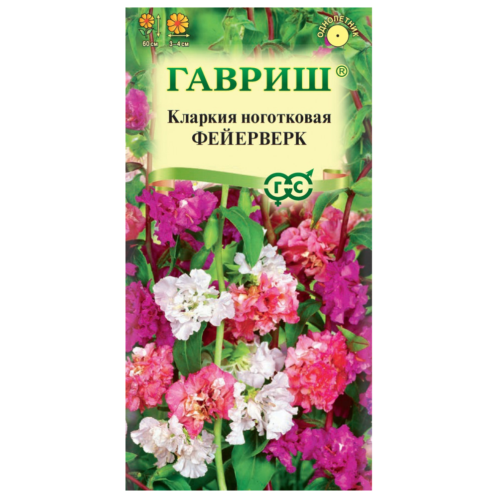 

Семена кларкия Фейерверк Гавриш 1071858784-10 1 уп.