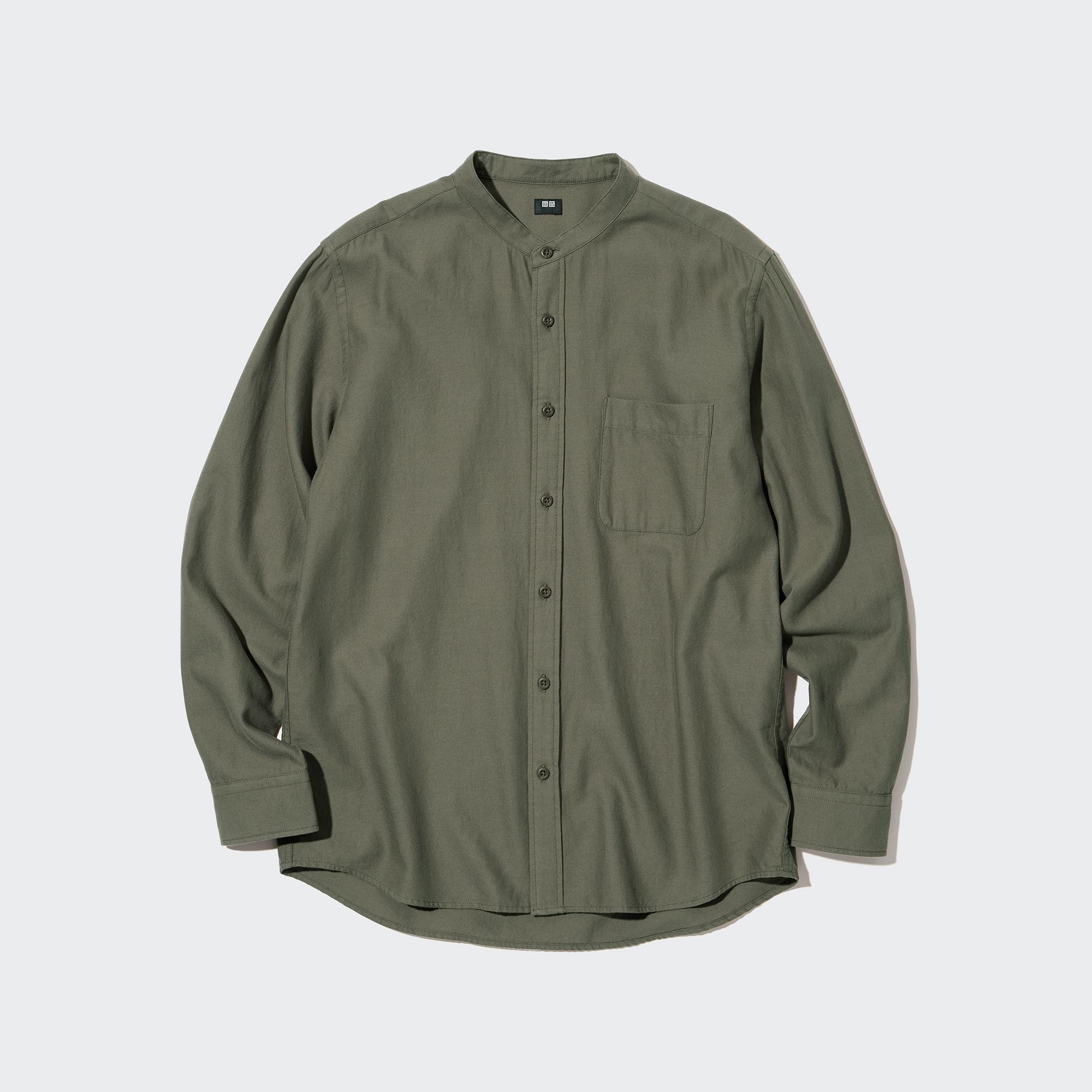 

Рубашка мужская UNIQLO 450261COL56 хаки L (доставка из-за рубежа), 450261COL56