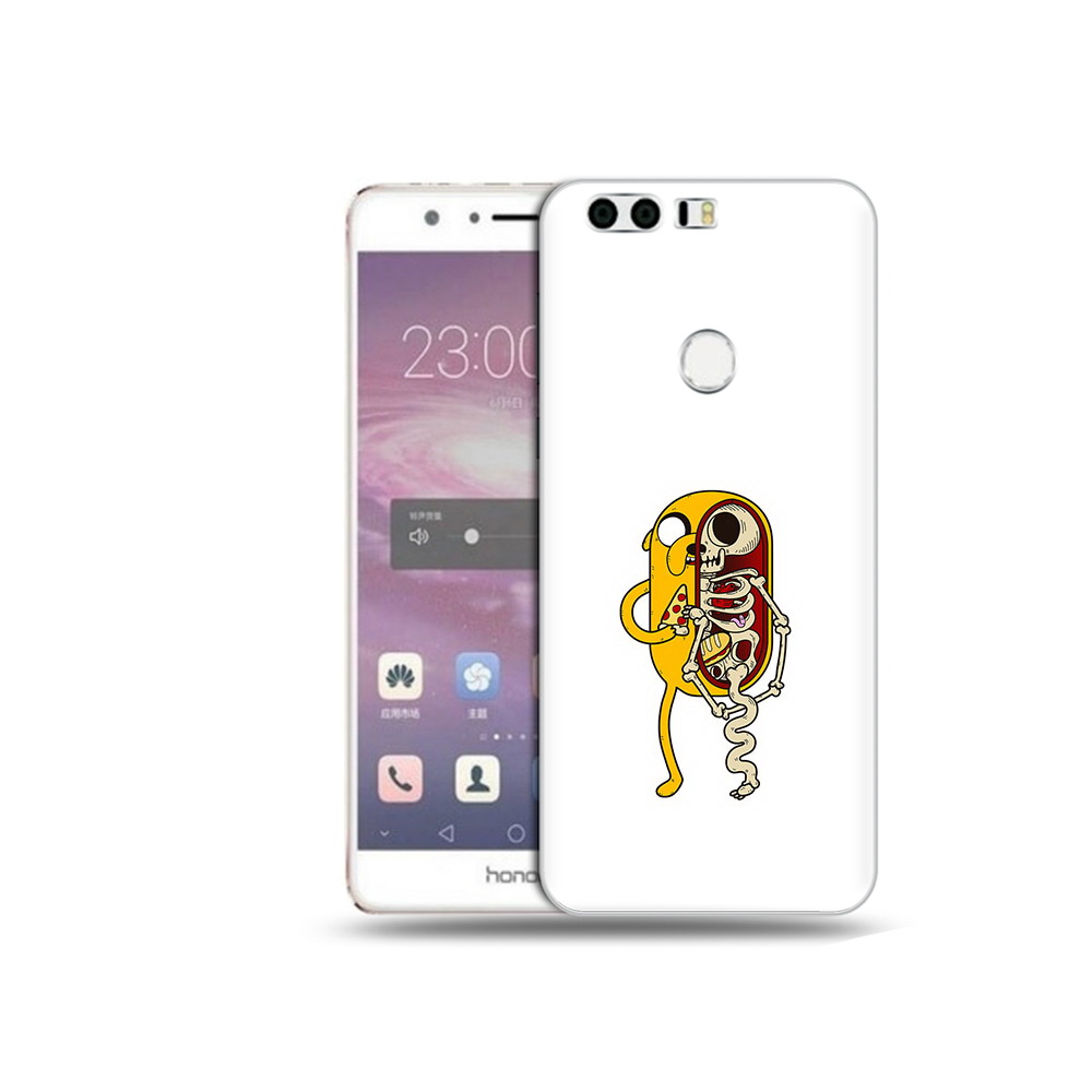 

Чехол MyPads Tocco для Honor 8 Джейк скелет (PT46676.38.64), Прозрачный, Tocco