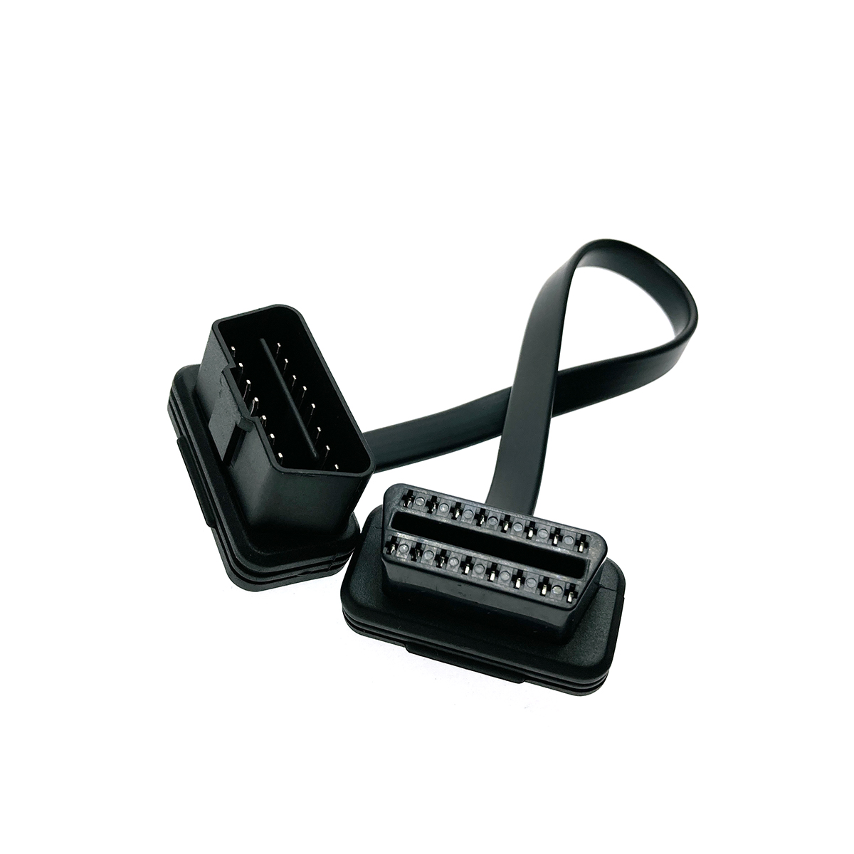 фото Удлинитель переходник obd2 / obd ii 16 pin(m) на obdii 16 pin(f), 30 см espada