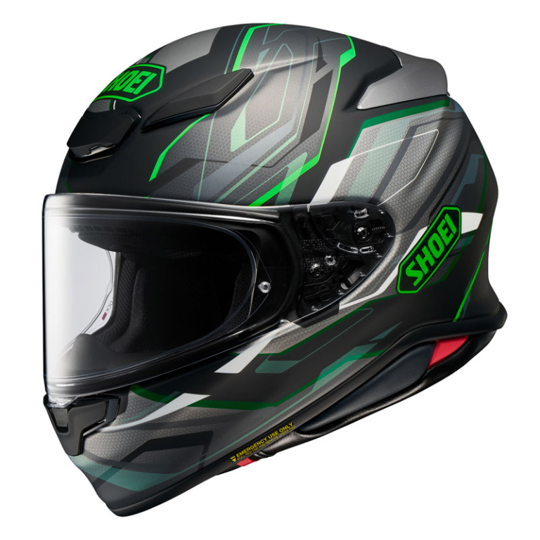 Шлем Shoei NXR2 Capriccio Зелено-Белый-Красный TC-11 L 120110₽