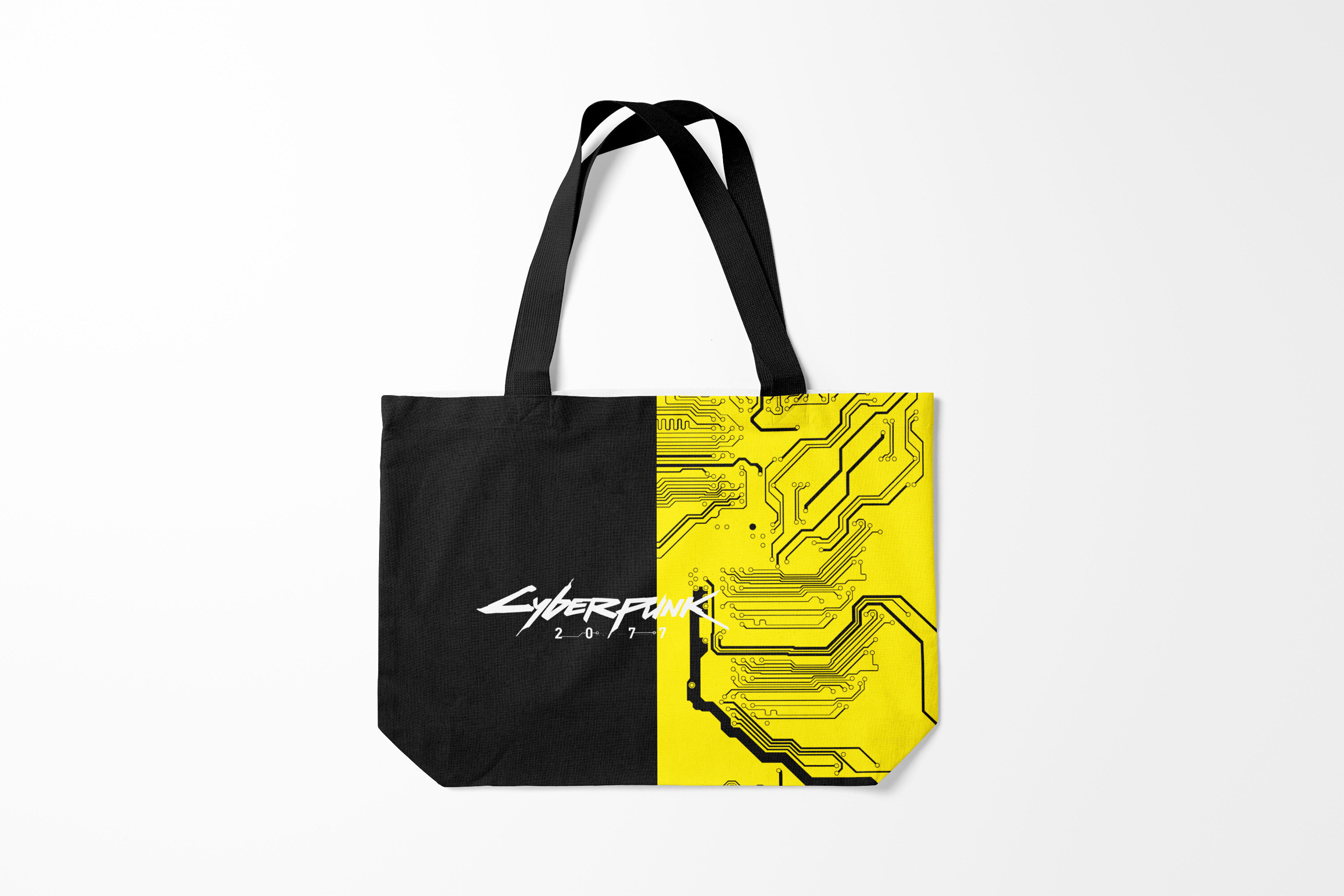 

Сумка шoппер унисекс Burnettie Cyberpunk 2077, разноцветный, Cyberpunk 2077