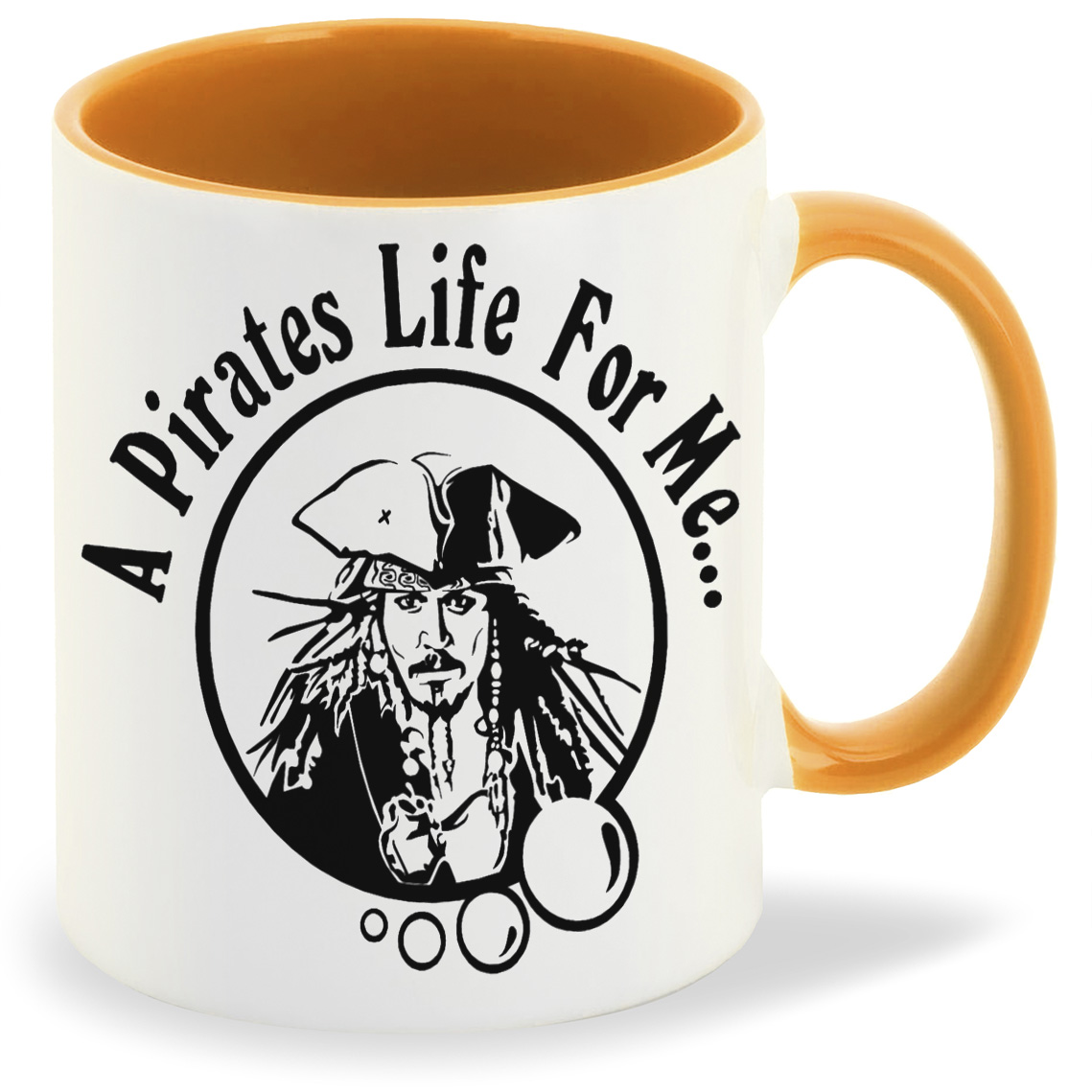 фото Кружка coolpodarok a pirates life for me джек воробей