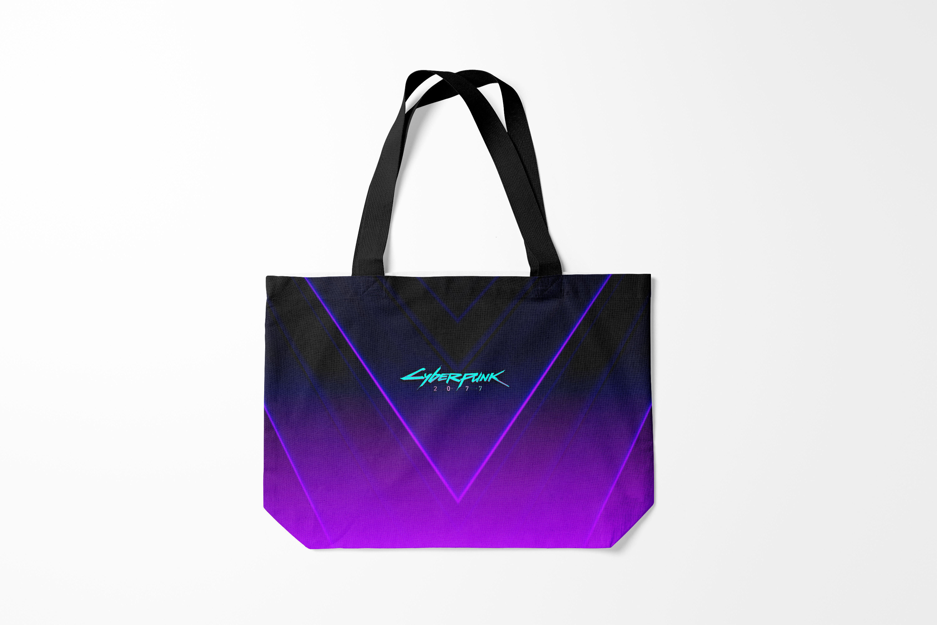 

Сумка шoппер унисекс Burnettie Cyberpunk 2077, разноцветный, Cyberpunk 2077