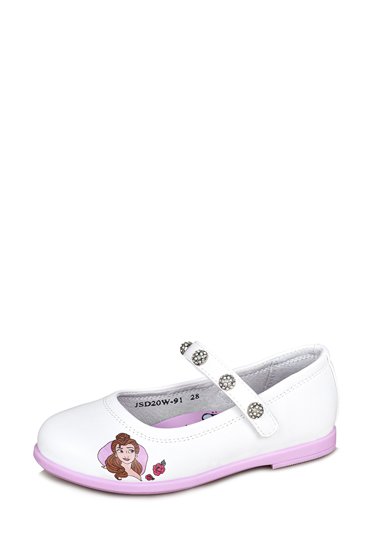 фото Туфли детские disney princess jsd20w-91 белый р.28