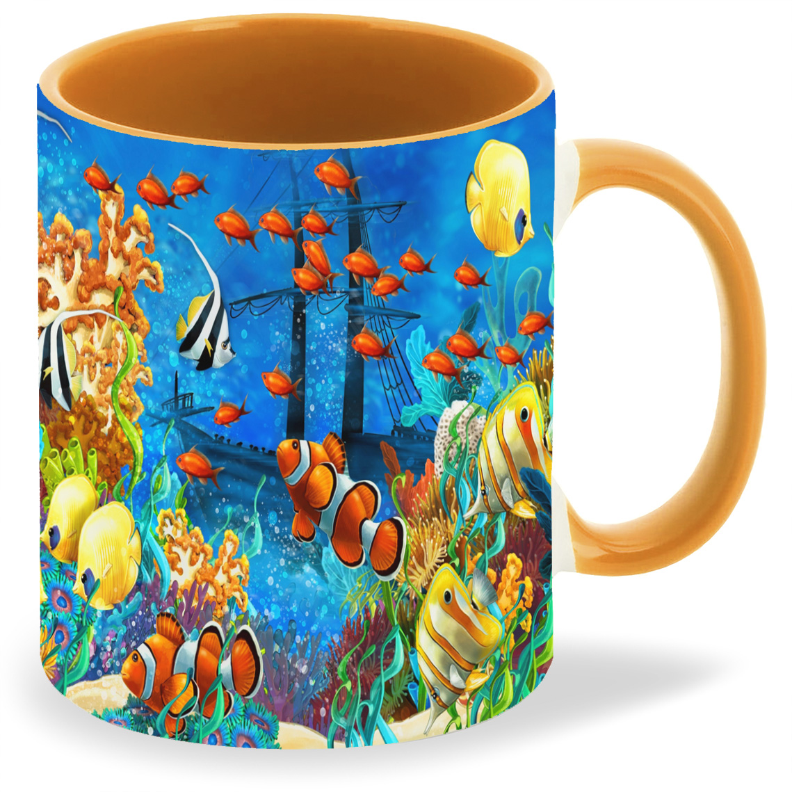 

Кружка CoolPodarok Морское дно, Морское дно