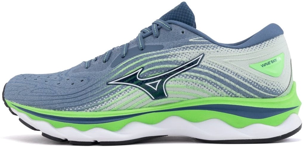 

Кроссовки мужские Mizuno Wave Sky 6 серые 7 UK, Серый, Wave Sky 6