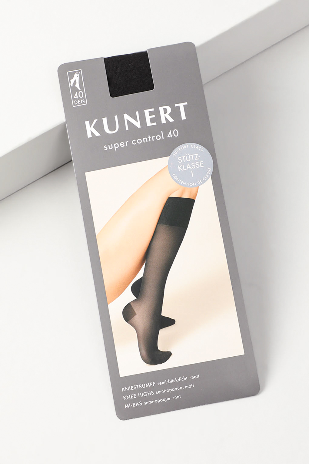

Гольфы женские Kunert 110184100 черные 39-42, Черный, 110184100