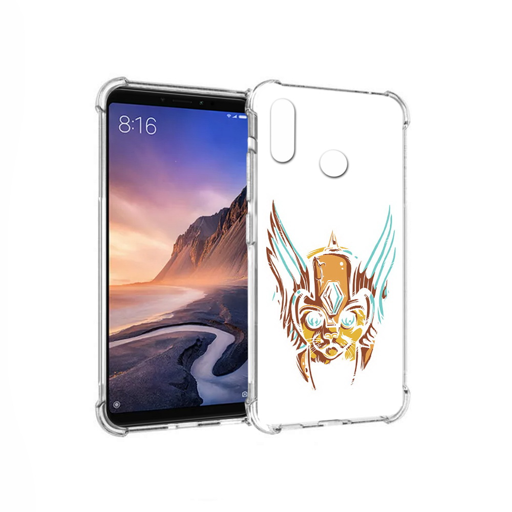 

Чехол MyPads Tocco для Xiaomi Mi Max 3 тор абстракция (PT115366.313.644), Прозрачный, Tocco