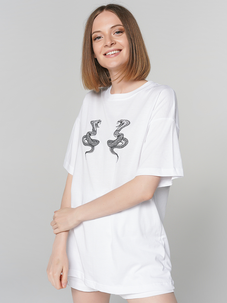 

Футболка женская ТВОЕ 81701 белая XS, 81701