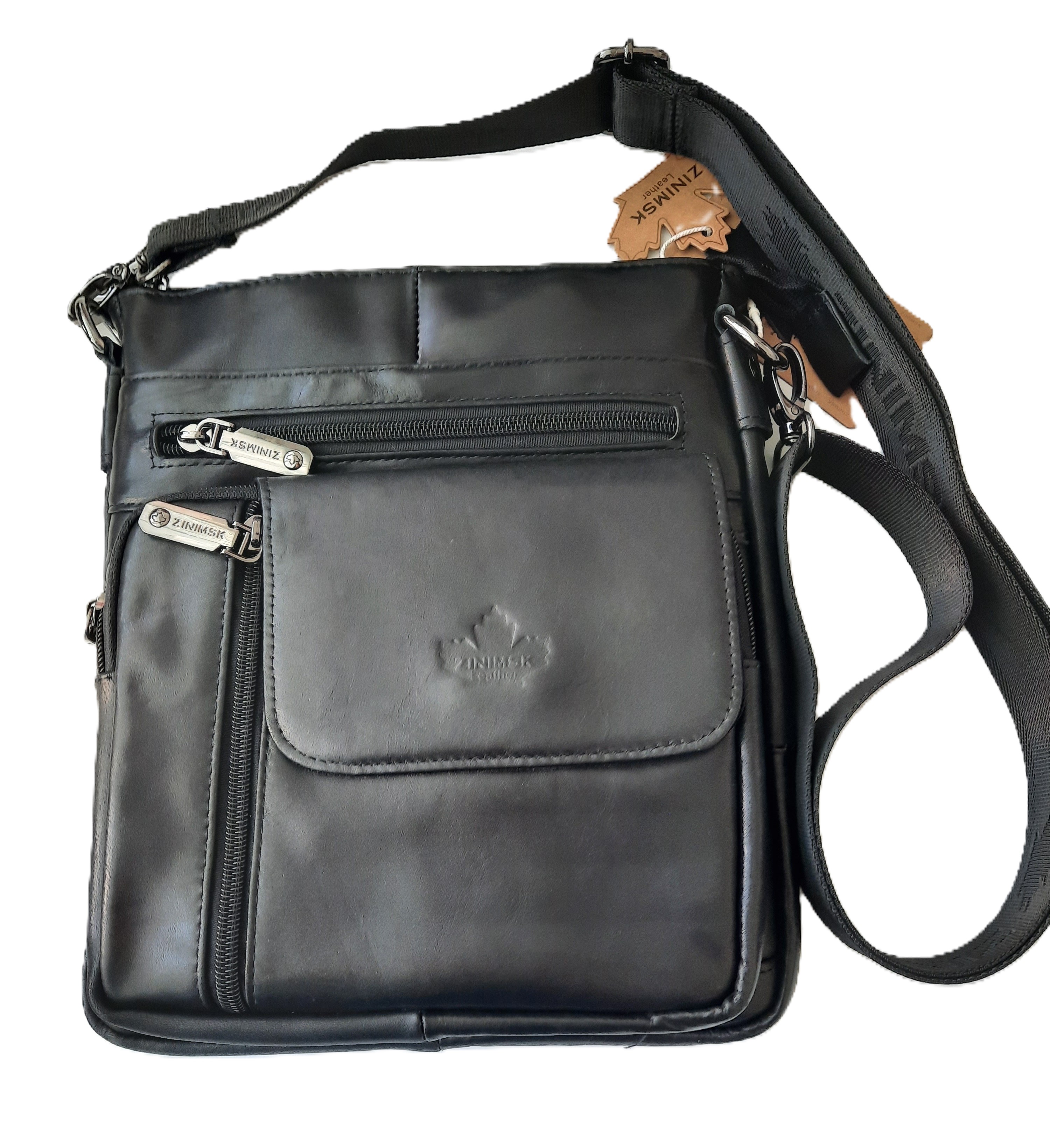 Сумка мужская ZINIMSK ZM02, черный