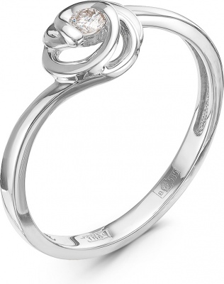 

Кольцо из белого золота с бриллиантом р. 17,5 Klondike 01-00975-03-001-01-03, 01-00975-03-001-01-03