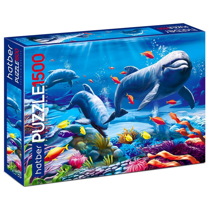 

Пазл «Дельфины», 1500 элементов