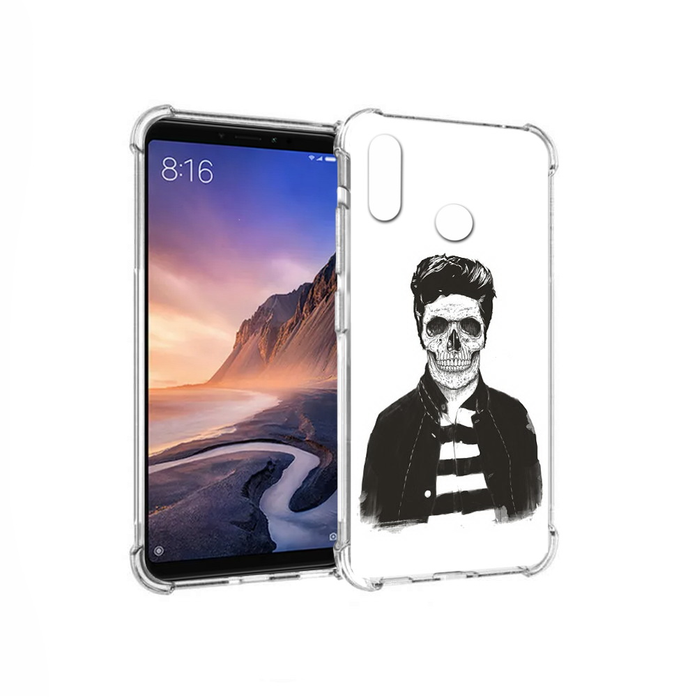 

Чехол MyPads Tocco для Xiaomi Mi Max 3 скелет (PT115366.313.604), Прозрачный, Tocco