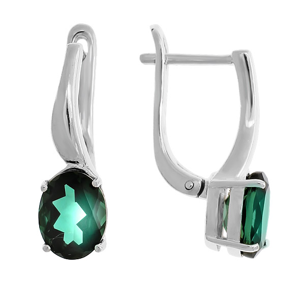 

Серьги из серебра со шпинелью Balex Jewellery 2405836562, 2405836562