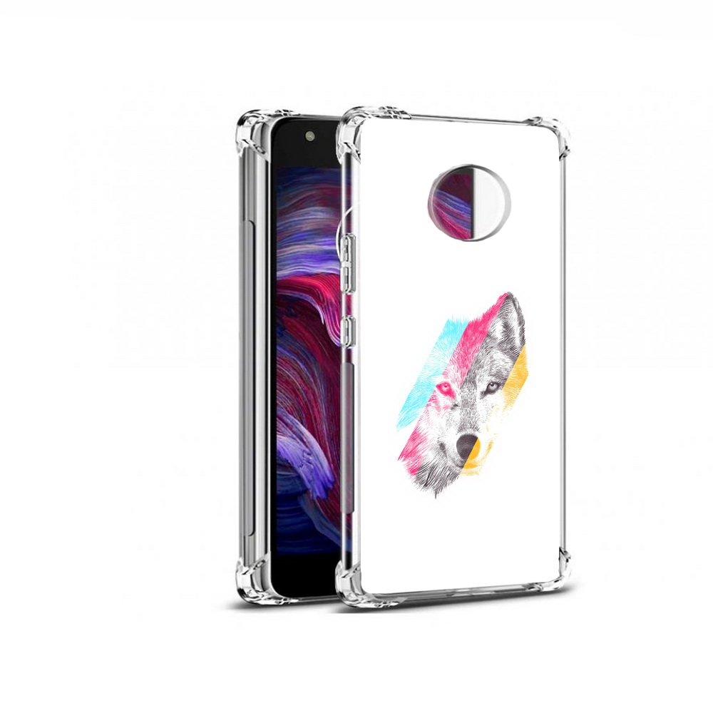

Чехол MyPads Tocco для Motorola Moto X4 волк градиент (PT96319.371.268), Прозрачный, Tocco